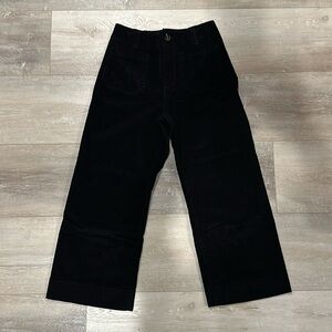 Velvet Heart Black Corduroy Wide-leg Pants Size 25